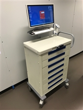 Modularer-Medikamentenwagen-mit-Scanner-medizinischer-DTR-PC-medizinische-Tastatur-mit-Maus-und-RFID-Schloss