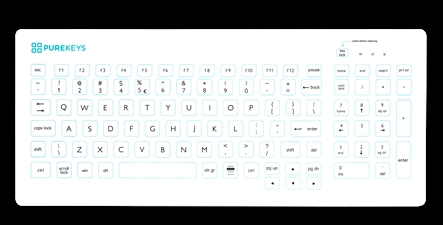 Purekeys-Tastatur-kompakt-fester-Winkel