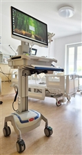 Digitalisierung Klinik Bavaria Kreischa mit einem Capsa Visitenwagen M38e