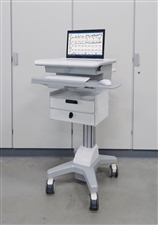 laptop-it-visitenwagen-mit-aluminium-schubladensystem-und-medizinischer-tastatur-und-maus