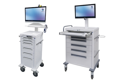 Medikamentenwagen mit IT-Anbindung-keyboard-tray-2ND